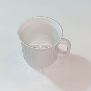 CorningWare French White Mug 20 oz-600mL Microwave And Oven Safe